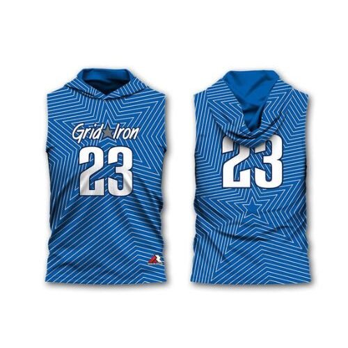 7v7 Uniform – Royal Blue & White (SV-08) – custom teamwear by Shazbro