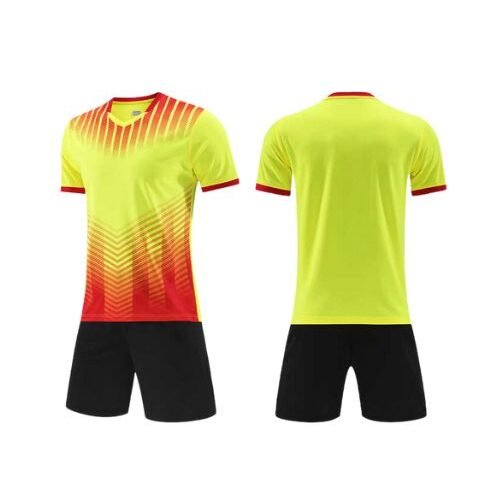 Volleyball Uniform – Yellow & Black (VB-06) – custom teamwear by Shazbro